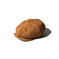 May club -【Addict Clothes】ACV-HG01L DEER SUEDE 8 PIECE CASQUETTE - MUSTARD