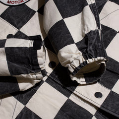 CHECKER HOODIE - May club