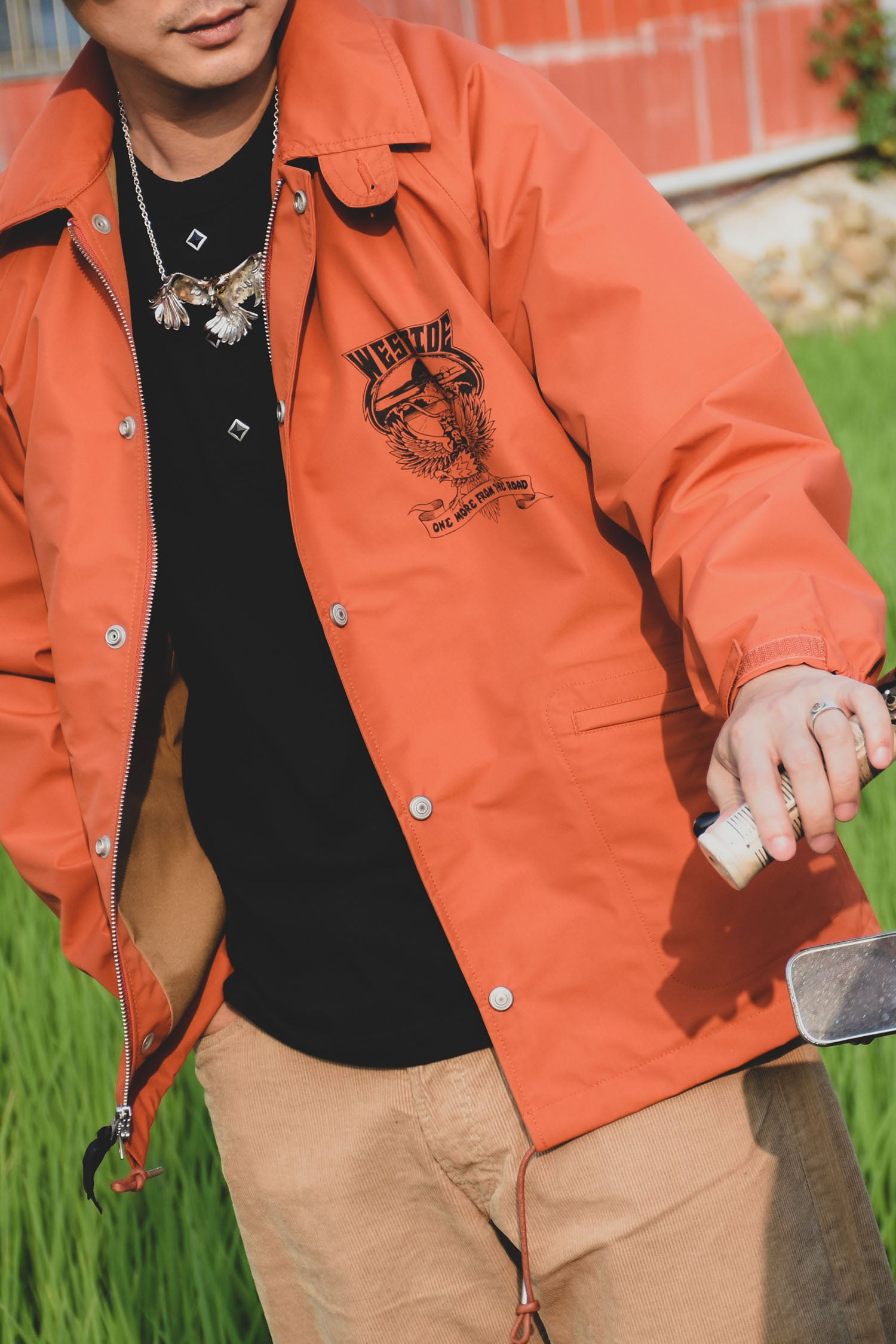 CYCLE WINDBREAKER：ONE MORE FROM THE ROAD（ORANGE） - May club