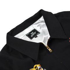 May club -【BAD QUENTIN】VIET-NAM SOUVENIR JACKET - BLACK