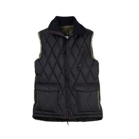 May club -【WESTRIDE】ALL NEW RACING DOWN VEST - BLK/RED ST