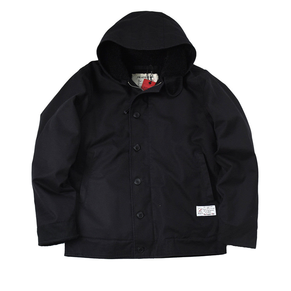 May club -【THE HIGHEST END】FRENCH N-1 DECK JACKET - BLACK