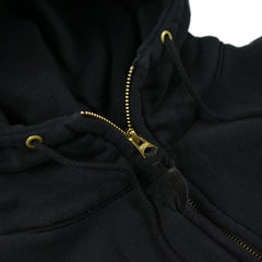 May club -【WESTRIDE】HEAVY WEIGHT FULL-ZIP HOODIE：BIG CHIEF CAFE (BLACK)