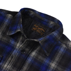 May club -【THE HIGHEST END】HUSKY SHIRT - BLUE