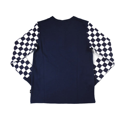 May club -【THE HIGHEST END】CHECKERED HENRY - NAVY