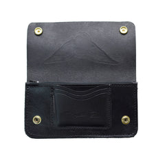 May club -【WESTRIDE】OLD BIKER LEATHER WALLET - EMBOSS