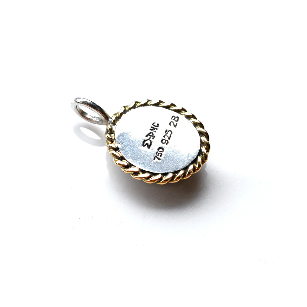 May club -【May club】18K GOLD ROPE BISBEE PENDANT
