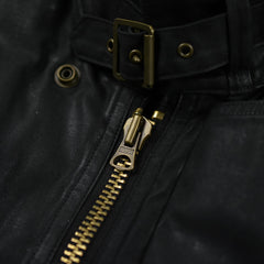 May club -【Addict Clothes】ACV-WX04 WAXED COTTON ULSTER JACKET - BLACK