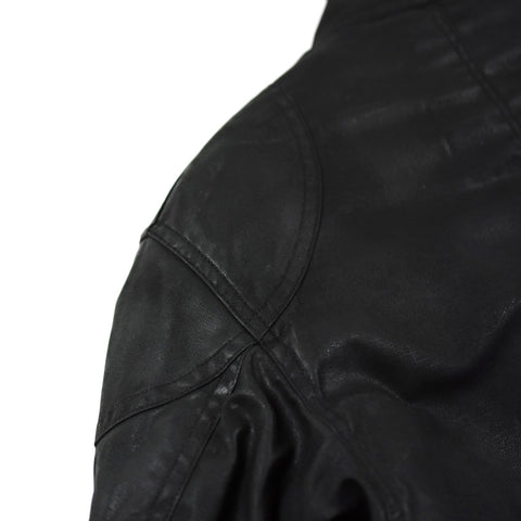 May club -【Addict Clothes】ACV-WX04 WAXED COTTON ULSTER JACKET - BLACK