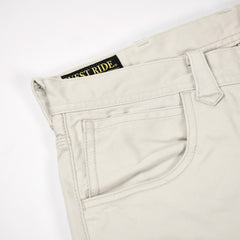 May club -【WESTRIDE】WR105 SKINNY PANTS SATIN - IVORY