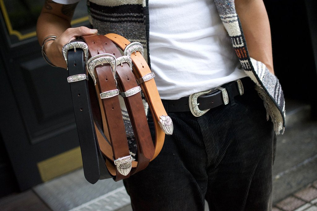 MAY CLUB ALL SILVER WESTERN BELT - PREORDER