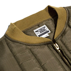 WARREN QUILT VEST - OLIVE - May club