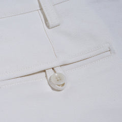 ACV-TR01CL HEAVY LINEN TROUSERS - WHITE - May club