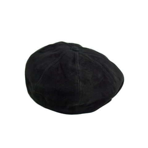 May club -【Addict Clothes】AD-HG-01L DEER SUEDE 8 PIECE CASQUETTE - BLACK