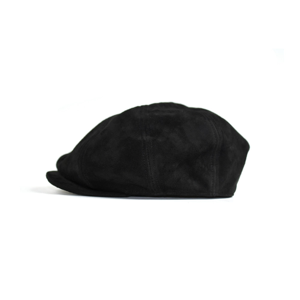 May club -【Addict Clothes】AD-HG-01L DEER SUEDE 8 PIECE CASQUETTE - BLACK