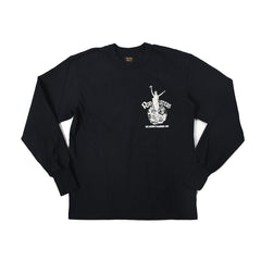 May club -【WESTRIDE】"ROD BUSTERS" LONG SLEEVES TEE - BLACK