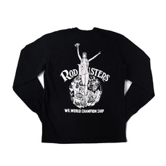 May club -【WESTRIDE】"ROD BUSTERS" LONG SLEEVES TEE - BLACK