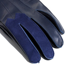 ACV-G02H HORSEHIDE RACING SUMMER GLOVES - DARK BLUE - May club