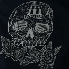 May club -【WESTRIDE】"SKULL & ROSES" TEE - BLACK