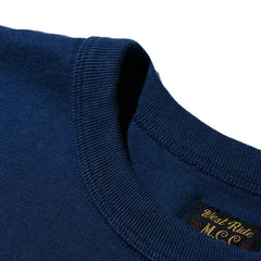 May club -【WESTRIDE】"MOTOR SPIRIT" TEE - FADE NAVY