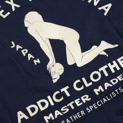 ACVM x DEUS 10th ANNIV TEE - NAVY - May club