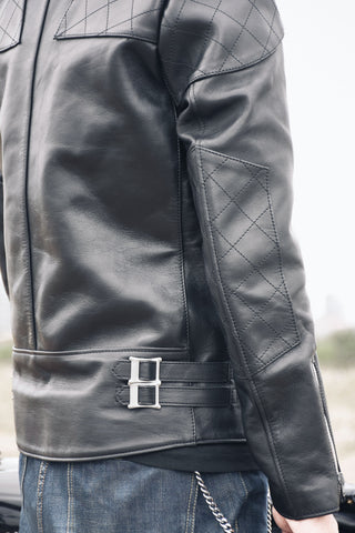 AD-04 Horsehide Resistance Jacket - Black - May club
