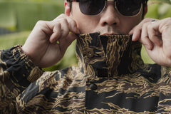 SUPPLEX CYCLE WINDBREAKER - TIGER CAMO - May club