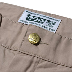 May club -【BLUCO】SLIM LIGHT WORK PANTS - BEIGE