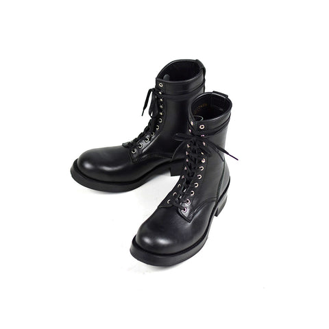 May club -【Addict Clothes】AD-S-02 HORSEHIDE LACE-UP BOOTS - BLACK