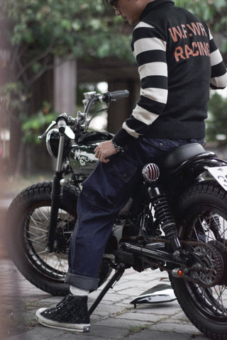 CYCLE MOUNTAIN CARGO PANTS - DENIM - May club