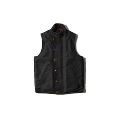 May club -【Addict Clothes】BOA LINED ULSTER VEST - BLACK