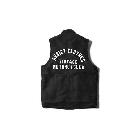 May club -【Addict Clothes】BOA LINED ULSTER VEST - BLACK