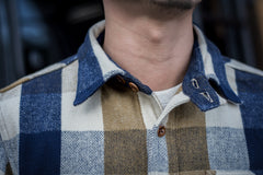 PCH SHIRTS - NAVY CHECK - May club