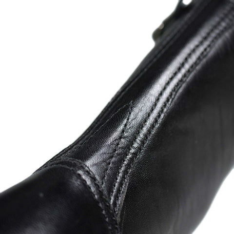 May club -【Addict Clothes】AD-S-01 HORSEHIDE ENGINEER BOOTS - BLACK
