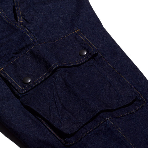 CYCLE MOUNTAIN CARGO PANTS - DENIM - May club