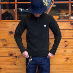 May club -【WESTRIDE】SHAWL COLLAR SWEATER - OLV