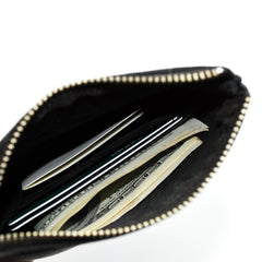 May club -【SunKu】Deerskin Wallet - Black