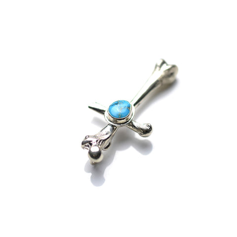 May club -【SHAFT SILVER WORKS】FH-CROSS plus Turquoise
