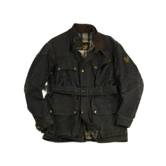 May club -【Vintage】60's BELSTAFF TRIALMASTER SAMMY MILLER WAXED MOTORCYCLE JACKET