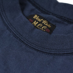 May club -【WESTRIDE】"THE EAGLE SOARS ALONE" TEE - NAVY