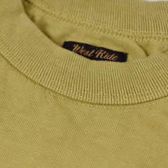 May club -【WESTRIDE】"UNCLE CHOPPER" TEE - MUSTARD