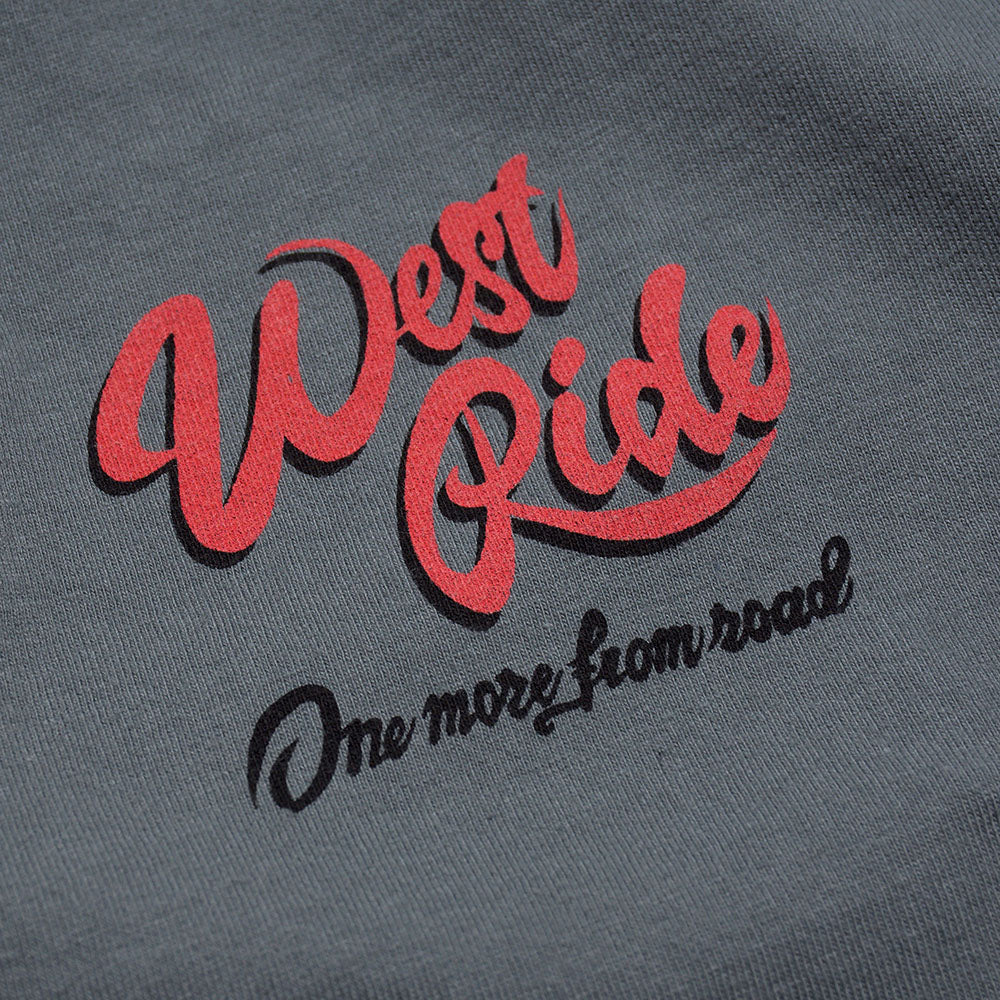 "WEST RIDE ONE MORE" TEE - M. GRN - May club