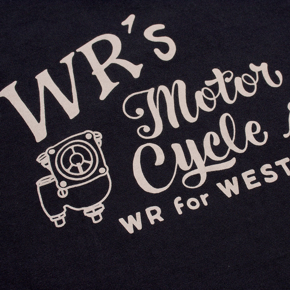 "WR FOR WEST RIDE" TEE - BLACK - May club