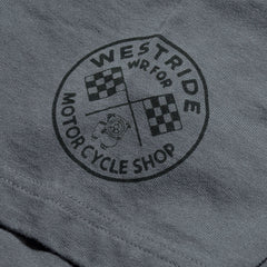 "WR FOR WEST RIDE" TEE - M. GRN - May club