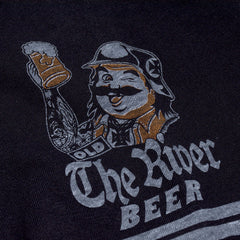 "THE RIVER BEER" TEE - BLACK - May club