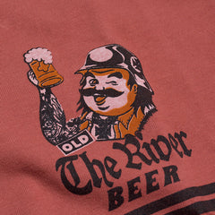 "THE RIVER BEER" TEE - D. PINK - May club