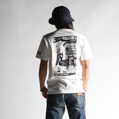 May club -【WESTRIDE】"WR. GIRLS " TEE - WHITE