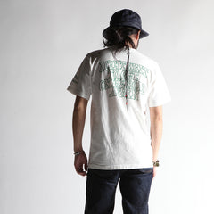 May club -【WESTRIDE】"HARLEY'S CYCLE SHOP" TEE - WHITE