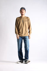 POWER DRY LONG TEE - GENUINE BEIGE - May club