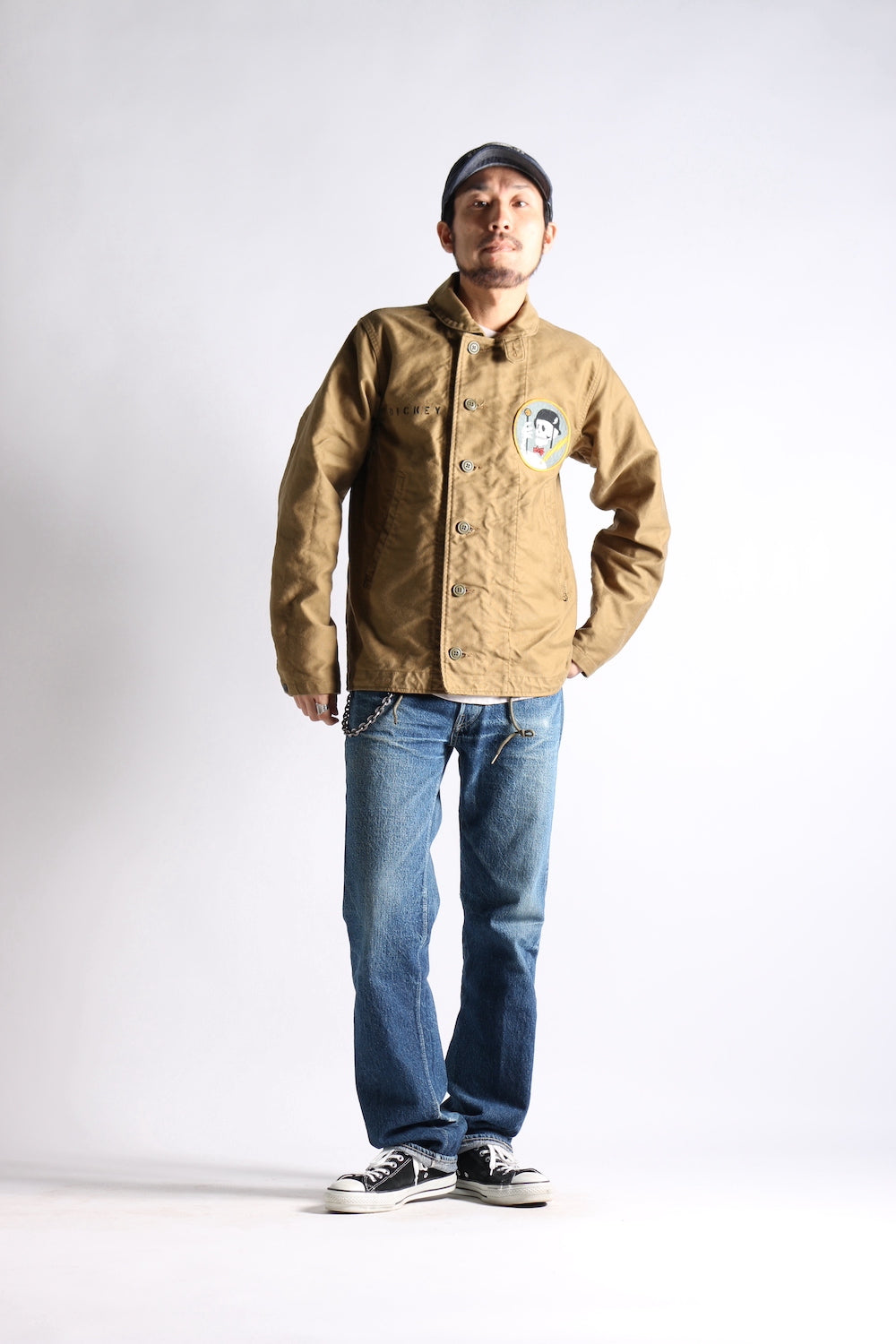 LIGHT DECK JACKET - OLIVE - May club